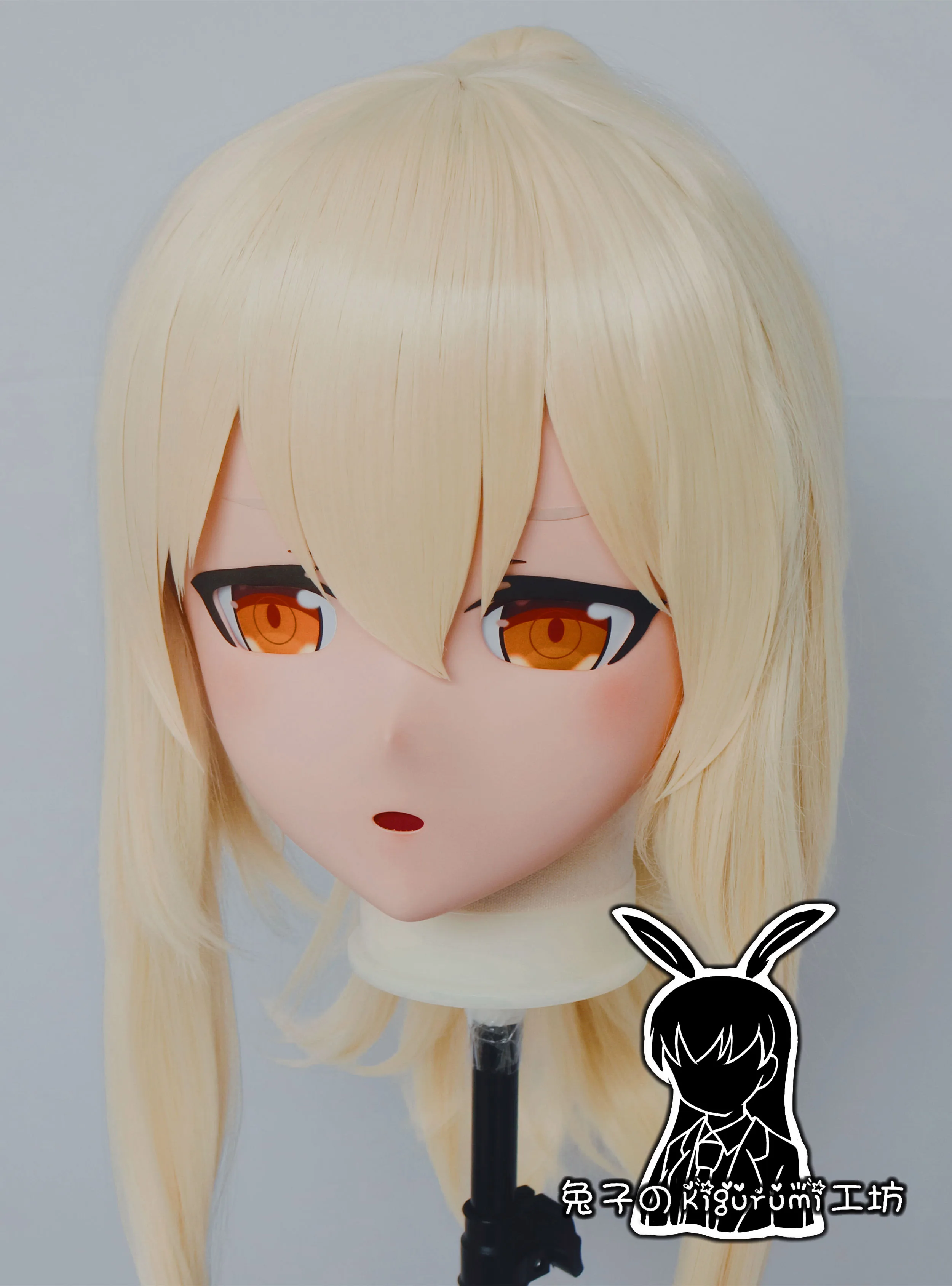 (RB20246) dostosuj całą głowę jakość ręcznie robiona kobieta/dziewczyna żywica japońskie anime postać z kreskówki Kig Cosplay maska Kigurumi