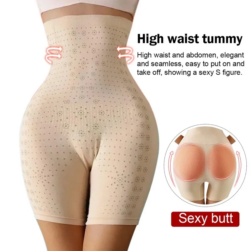 

High Waisted Seamless Shaping Pants Lifted Buttocks Body Shaping Features Compression Pants Postpartum Recovery Pants Leggings