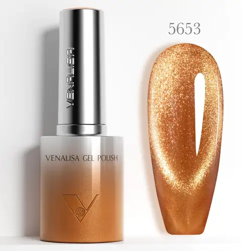 1pc Venalisa 10ml Nail Gel Polish Round Brush HEMA FREE TPO FREE Soak Off Sparkle Cat Eye Gel Lacquer Soft Texture Gel Varnish - Image 15