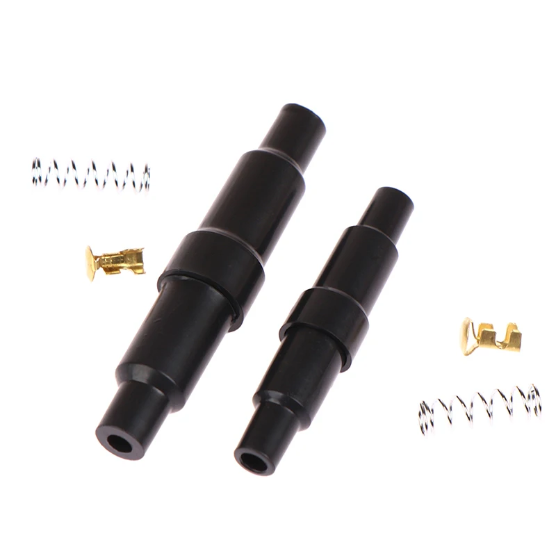 HOT! 10Sets Glass Tube Fuse Holder Screw Type Quick Blow Plastic Shell Male Female Spring Crimping Terminal Safety Socket