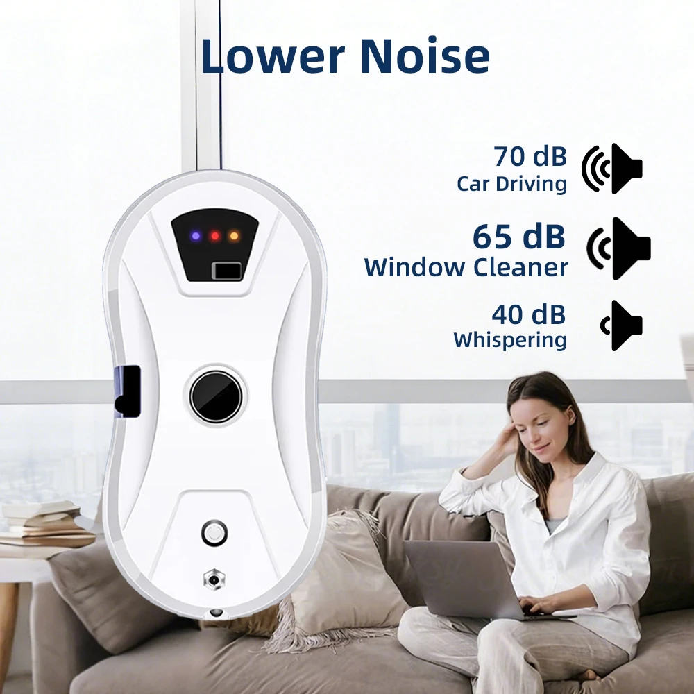 Intelligent Electric Window Cleaning Robot Automatic Water Spray Glass Washer Robotic with Remot Control Windows Washing Cleaner