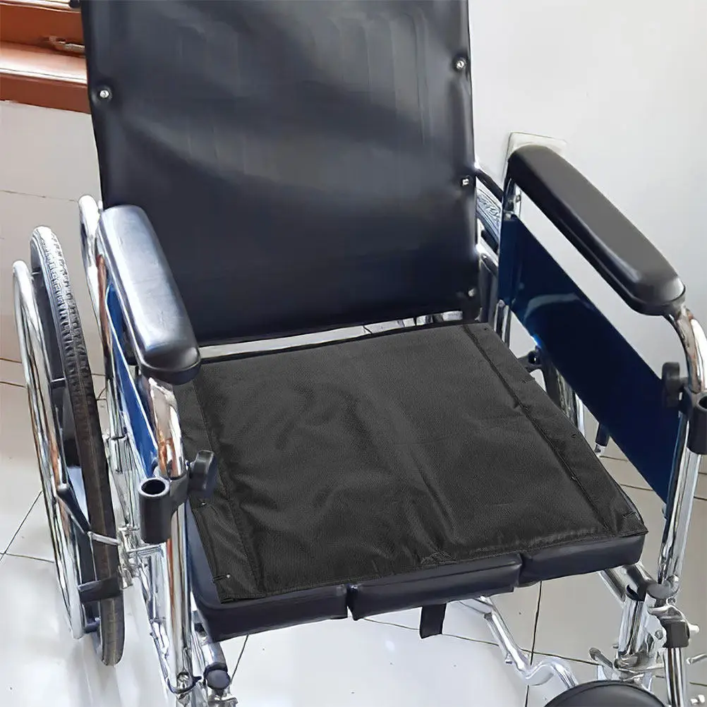 2Pcs Wheelchair Cushion Set Breathable Thick Oxford Cloth Soft Durable Seat Pad for Office Chair Mobility Chair Waterproof Pads