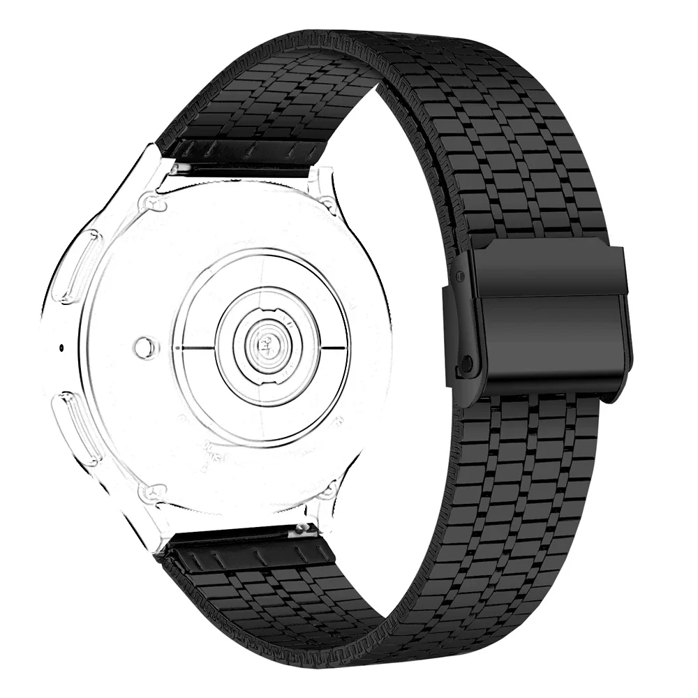 Stainless Steel Strap For Samsung Galaxy Watch 7 6 5 4 44mm 40mm 5Pro 4 Classic 20mm 22mm Bracelet Huawei GT 2 3 4 Pro 46mm Band