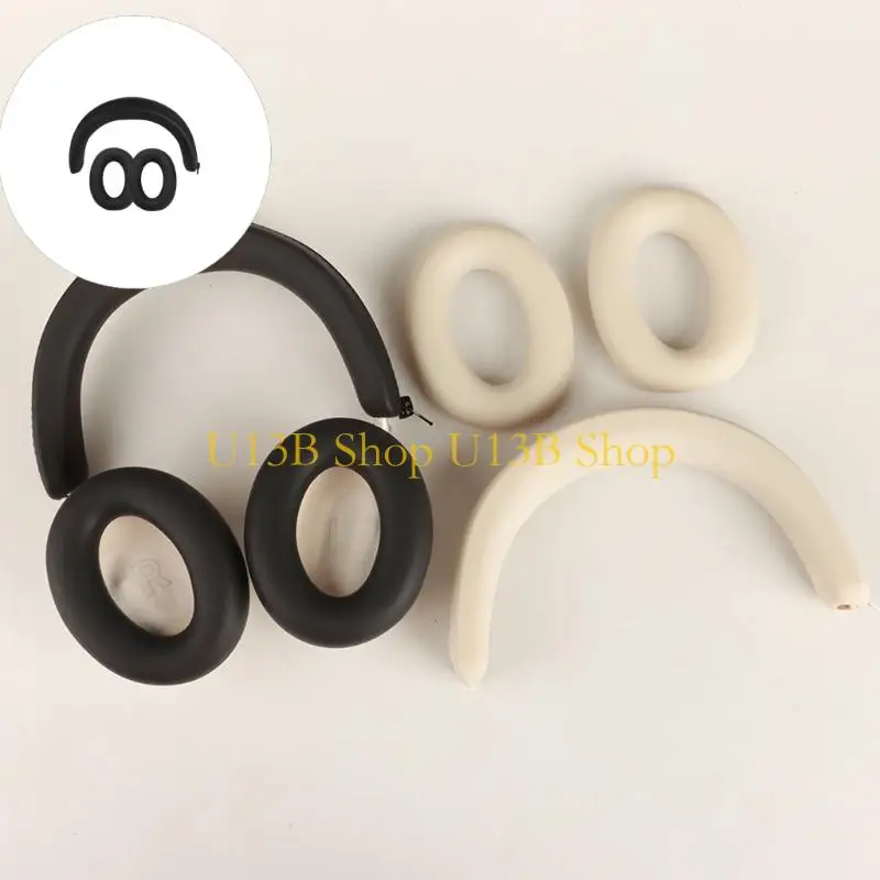 U13B Easy Installation Silicone Earphone Earpad Cushions and Headband Pad for Inspire XH1 Comfortable Wear