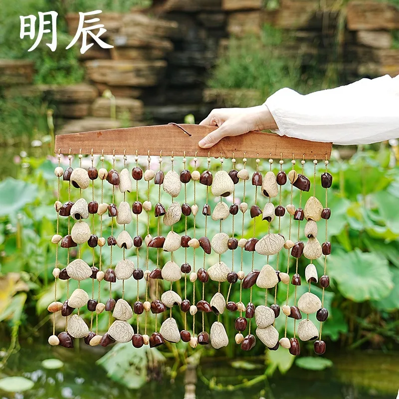 Bells and Four Fruits Mixed Husks (24 * 6 Pieces) Handmade Husks Indonesia Imported Fruit Sound Healing view 3