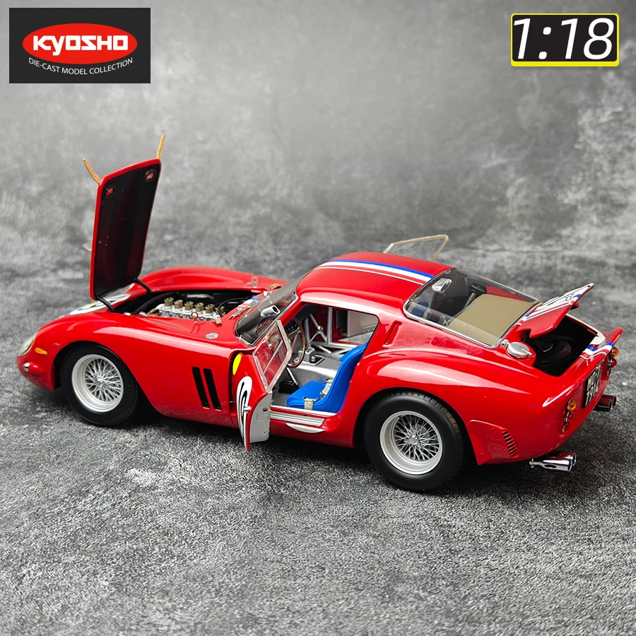 Kyosho 1:18 scale New FOR  250GTO alloy car model red 19# 22# Classic car static display piece holiday gift collection