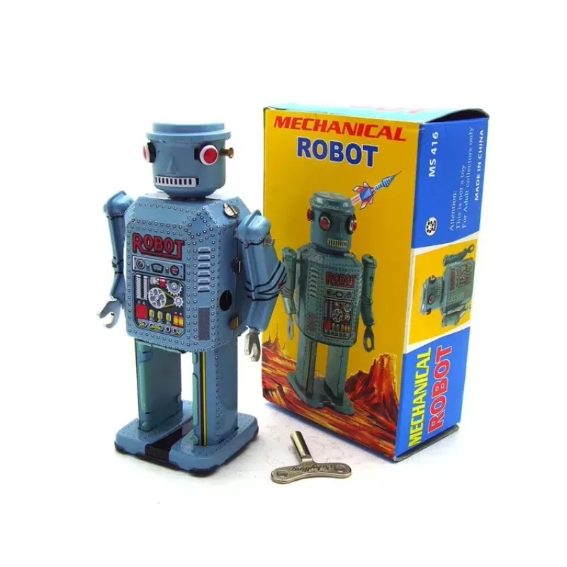 Les robots en métal une collection unique pour les amateurs de figurines anciennes