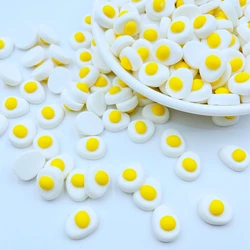 20 Pcs New Cute Mini Kawaii Lovely Egg Yolk Resin Cabochons Scrapbook Diy Wedding Jewellery Hairpin Accessories A63