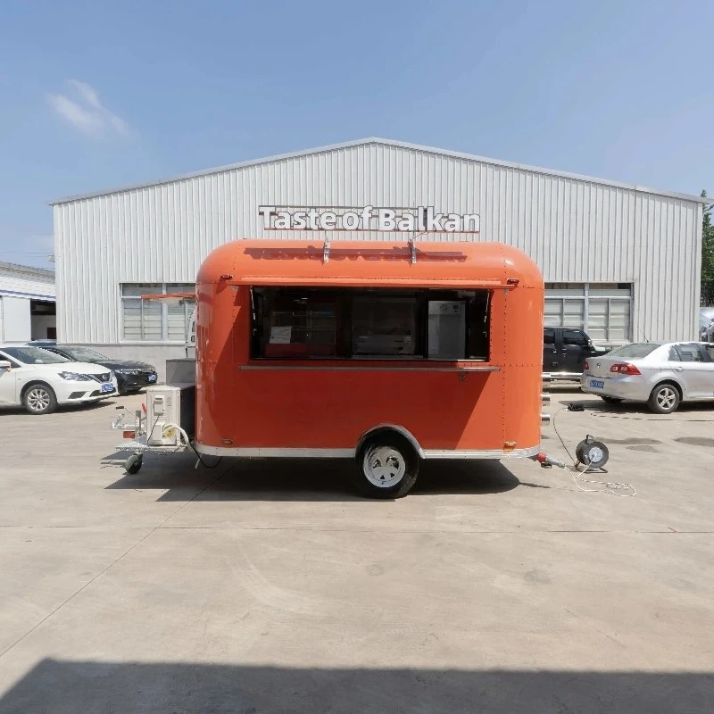Customized DOT Certified Food Truck USA European Standard Agency Price One Stop Service Food Trailer For Sale