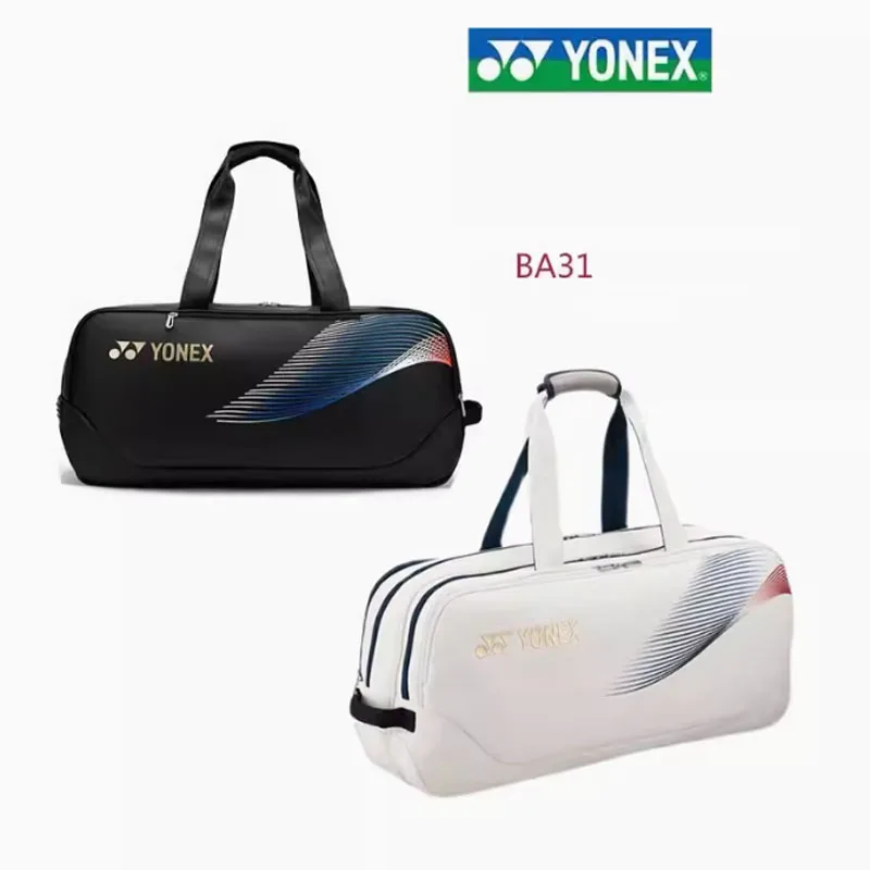 YONEX Tennis Bag G31 Unisex Single Shoulder Sports Large Capacity Professional Convenient Multi-function Racket Badminton Bags