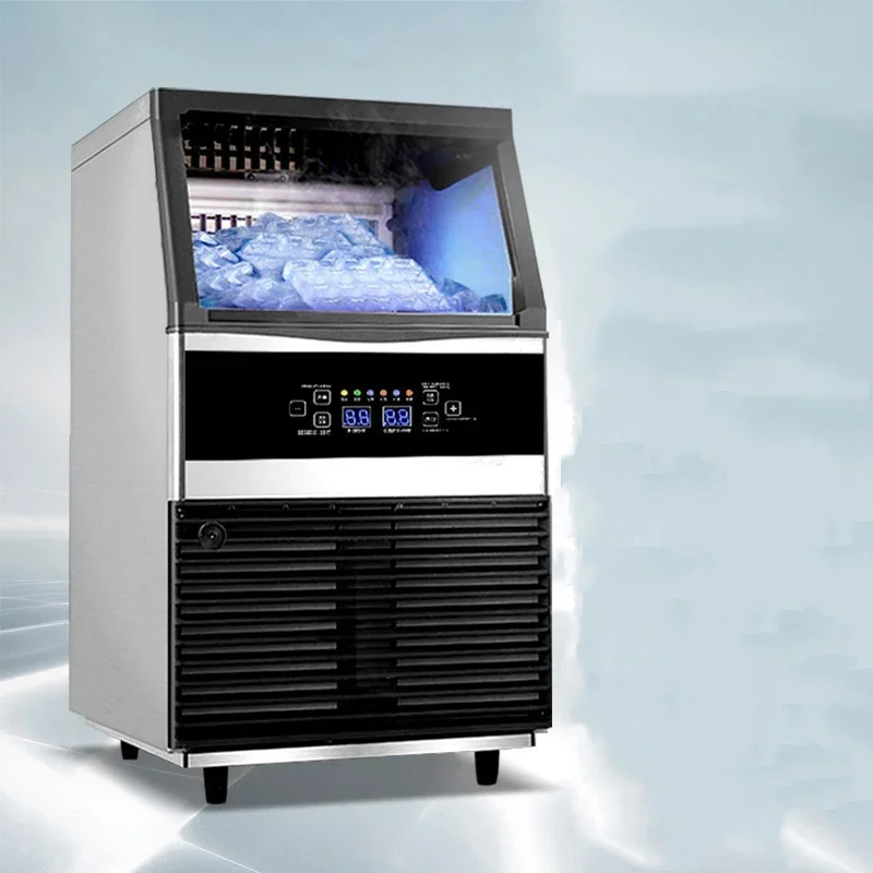 

265LB Ice Maker Machine Make Ice Cubes For Commercial Ice Machine With Self-Cleaning