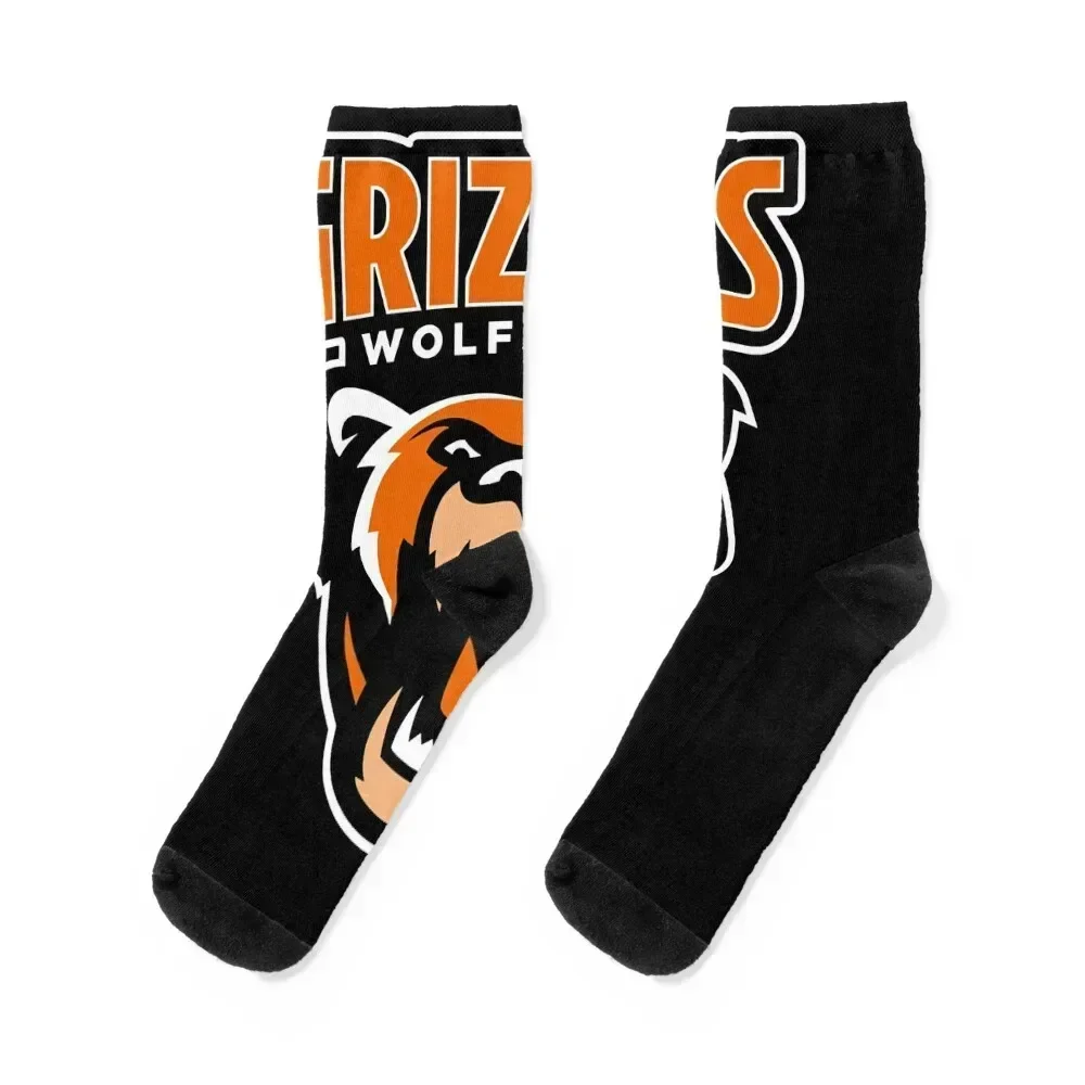 EHC Wolfsburg Socks basketball Novelties New year's new year Ladies Socks Men's