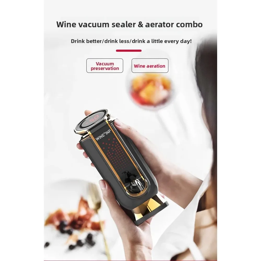Electronic Fresh-Keeping Wine Decanter Electric Automatic Aerating Decanter Hot Selling New Product