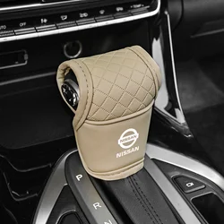 Car Gear Shift Hoodie Covers Non-Slip Shift Knob Cover Gear Handle Decoration For Nissan Qashqai X-Trail T32 T31 Juke J10 Nismo