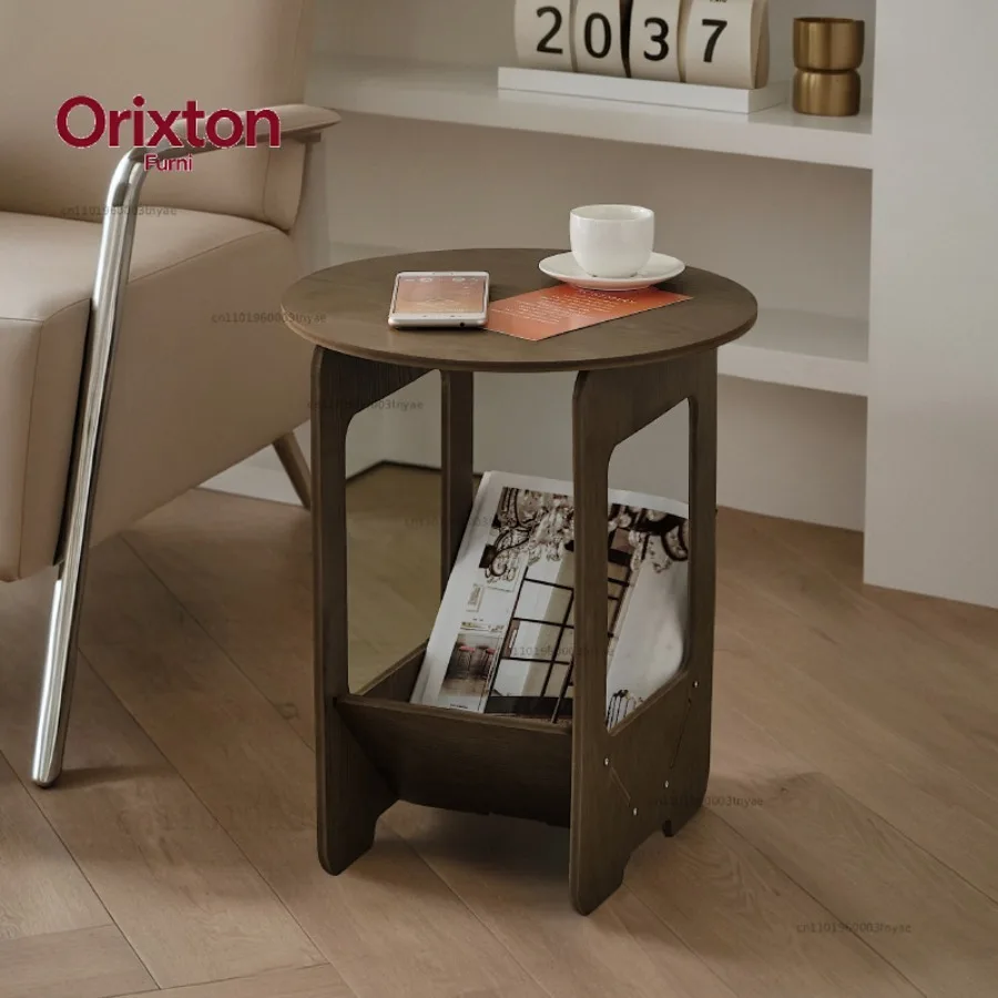 14 Inch Sofa, Side Table Bedroom Bedside Table Multifunctional Splicing Balcony Coffee Round Table Living