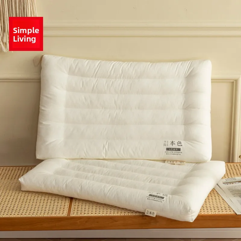 

Подушка Simple Living Low Profile: мягкая и тонкая, для лучшего сна, идеально подходит для студентов, домашнего использования, для одного человека, для общежития.