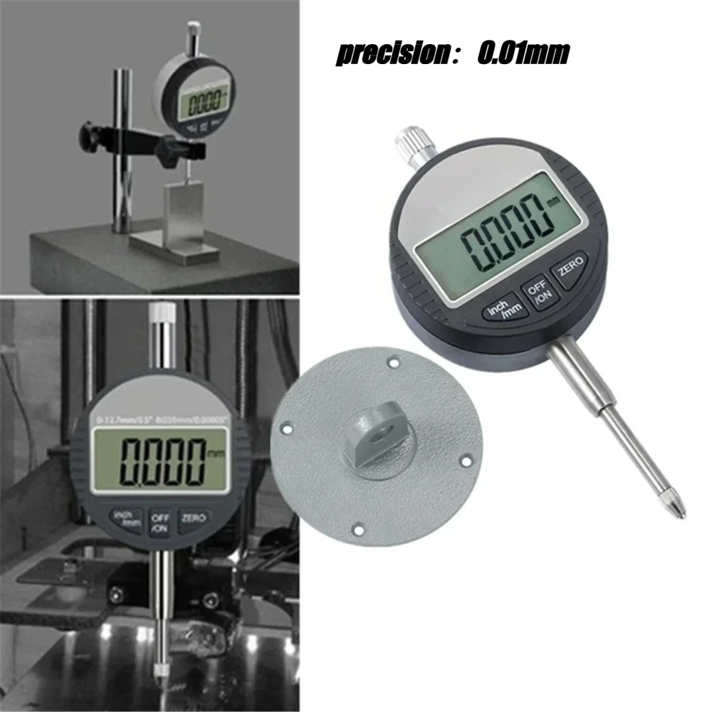 QIYI Digital Probe Indicator Dial Test Gauge Measuring Range 0.01-12.7mm Dial Test Indicators Electronic Indicator Gauge Test