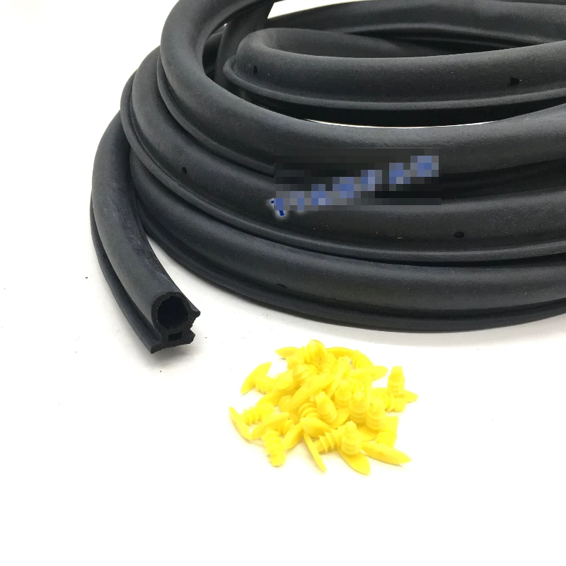 Cab Windshield Rubber Strip Door Sealing Anti-Bumping Leather Strip Accessories For Hitachi Excavator Supplies ZAX60 70 120