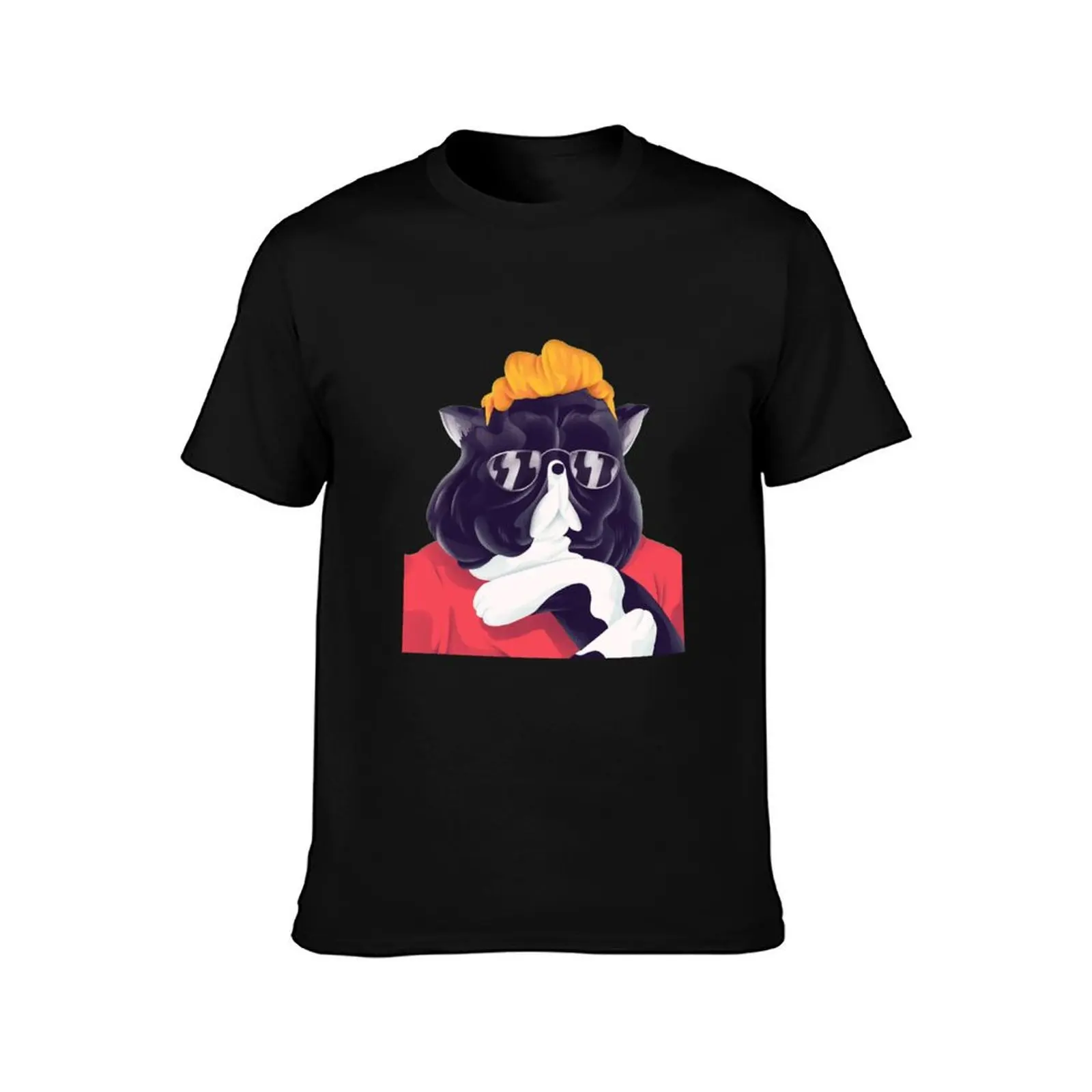 Squeezie Jumbo T-Shirt Summer Casual Cotton Tee Oversized Streetwear Tops Vintage Graphic Print Loose Fit Short Sleeve