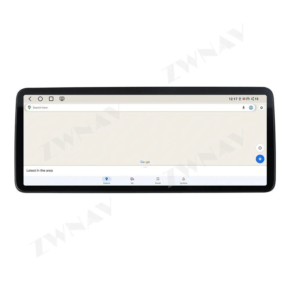 Ultra-Thin 12.9 Inch Touch Screen For Toyota Harrier 2022-2024 Navigation Device Wireless GPS Multimedia Player with Carplay