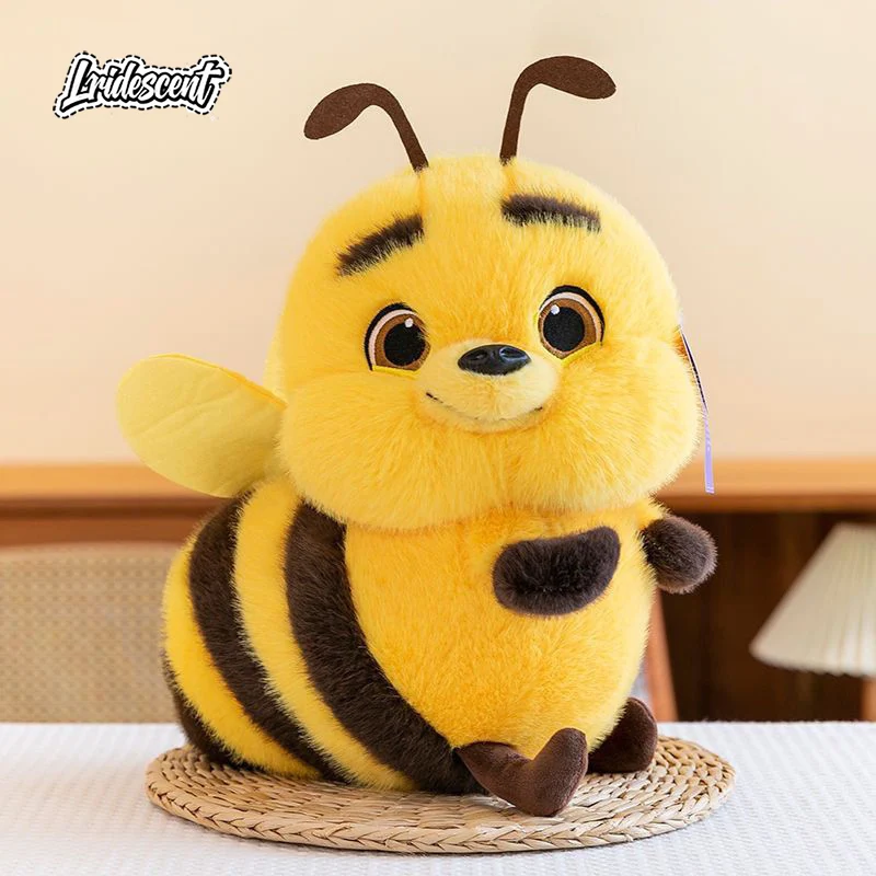 

Cute Big-eyed Bee Plush Toy Stuffed Doll Bedroom Decorative Ornament Gift