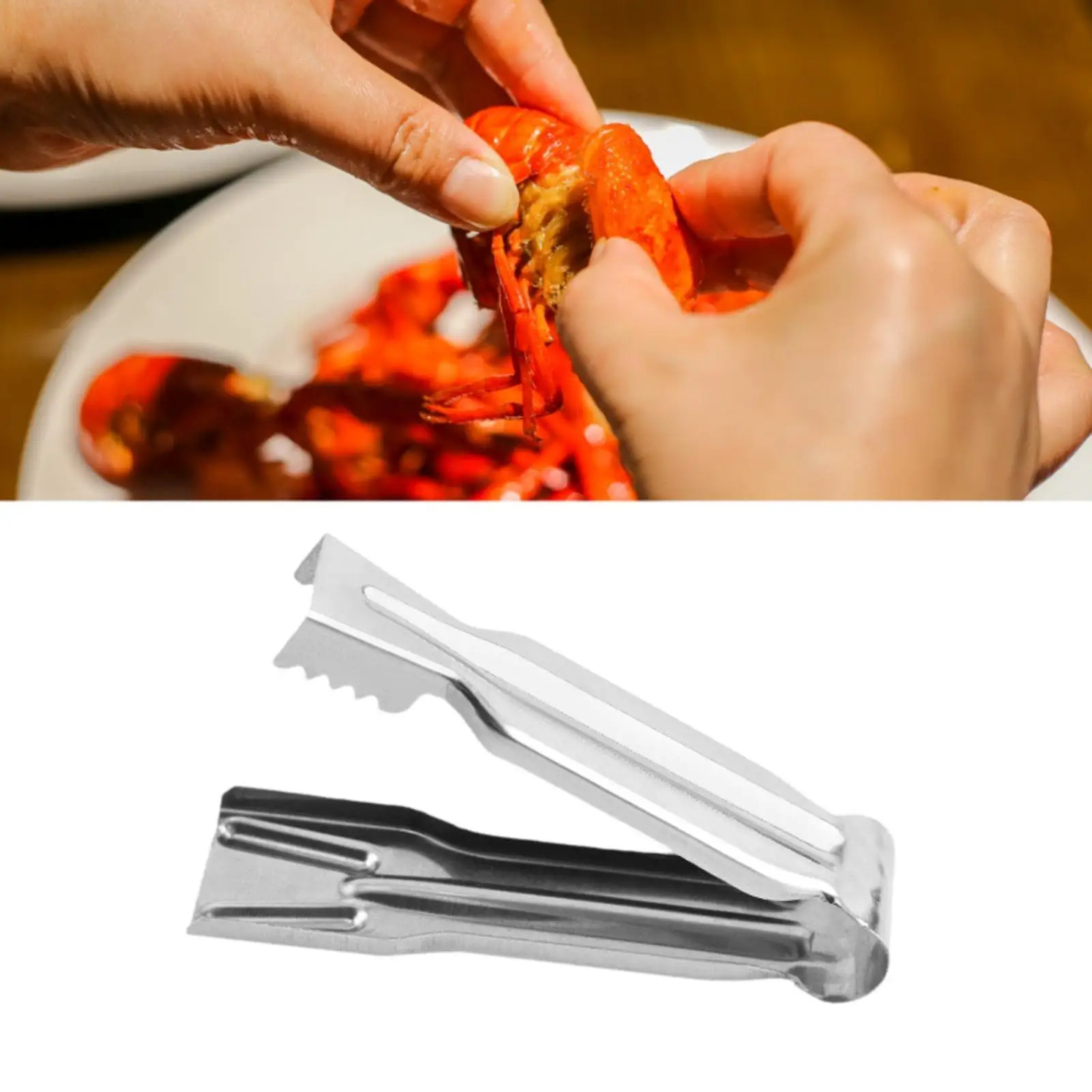 6xCrawfish Peeler for Peeling Cooked Shrimp Portable Crawfish Sheller for Home