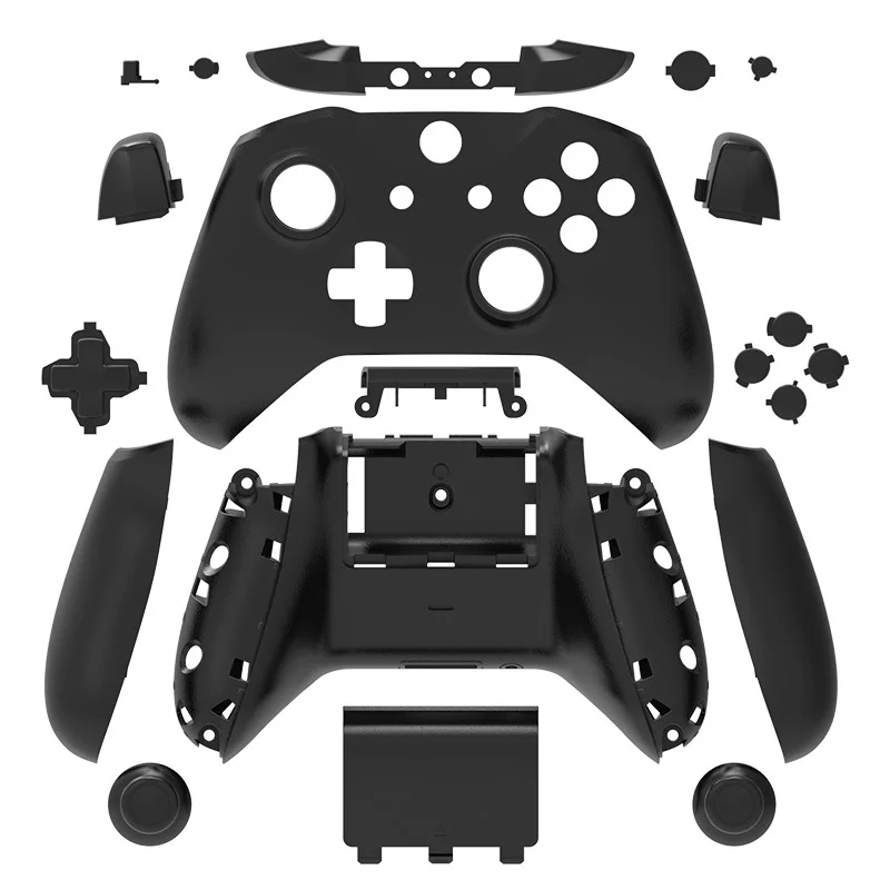Data Frog Shell Full Set For Xbox One Slim Controller Housing Joystick Replacement Case Cover Skin Repair Parts Accessories