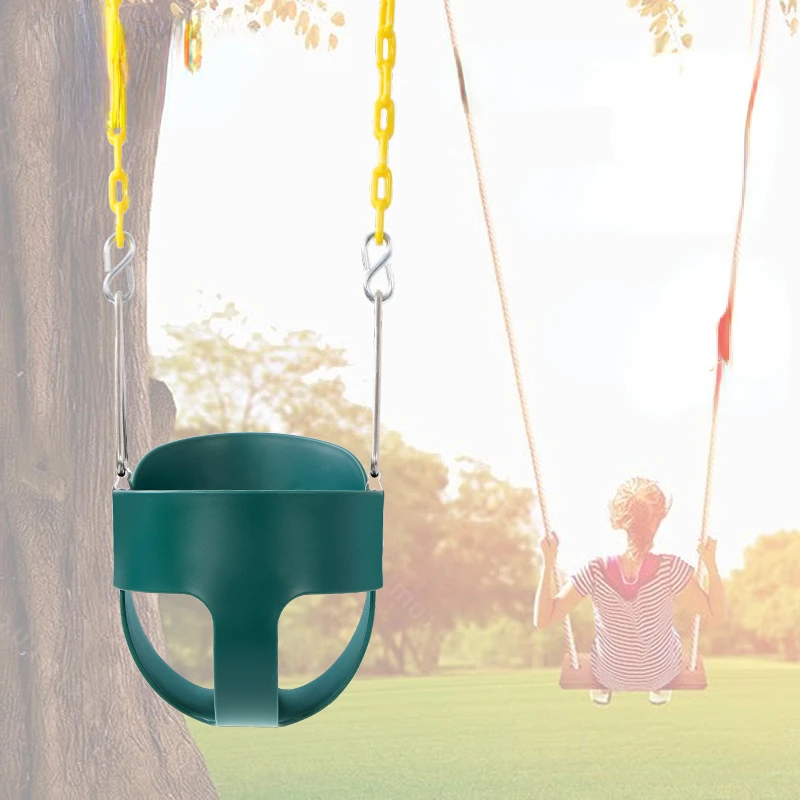 

Wrap Design Swing for Kids Hanging Basket, Indoor and Outdoor EVA Baby Swings, Baby Home Sense System Training Pet Seat Swing