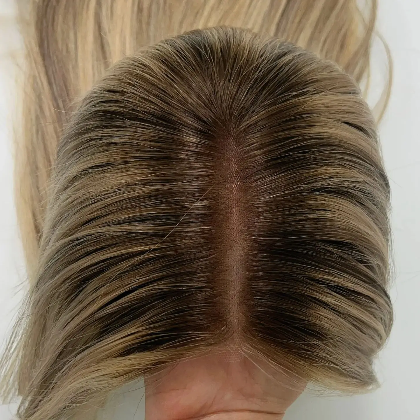 

Натуральные прямые полные парики, новый стиль, мелирование корней теней, пепельно-платиновый блондин, натуральная линия волос, парики высокого качества для женщин