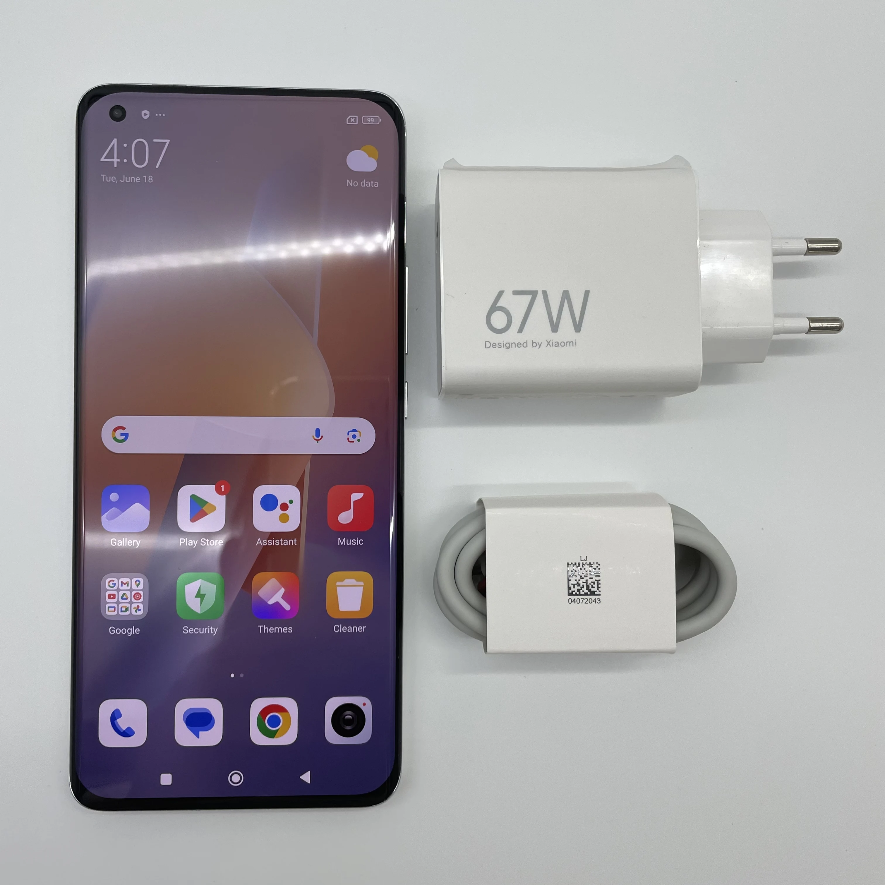 Original Xiaomi  Mi 11 Ultra 5G smartphone 50MP Camera Global rom Qualcomm Fingerprint 5000mAh used phone