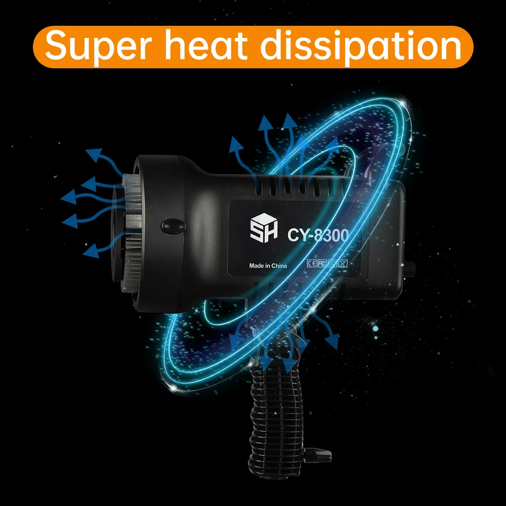 SH 100W ไฟฉายหลอดไฟให้ความร้อนสัตว์แสงกลางวันแบบบาลานซ์ใช้ในการถ่ายภาพสำหรับ softbox ให้แสงสว่างสตูดิโอถ่ายภาพบุคคล