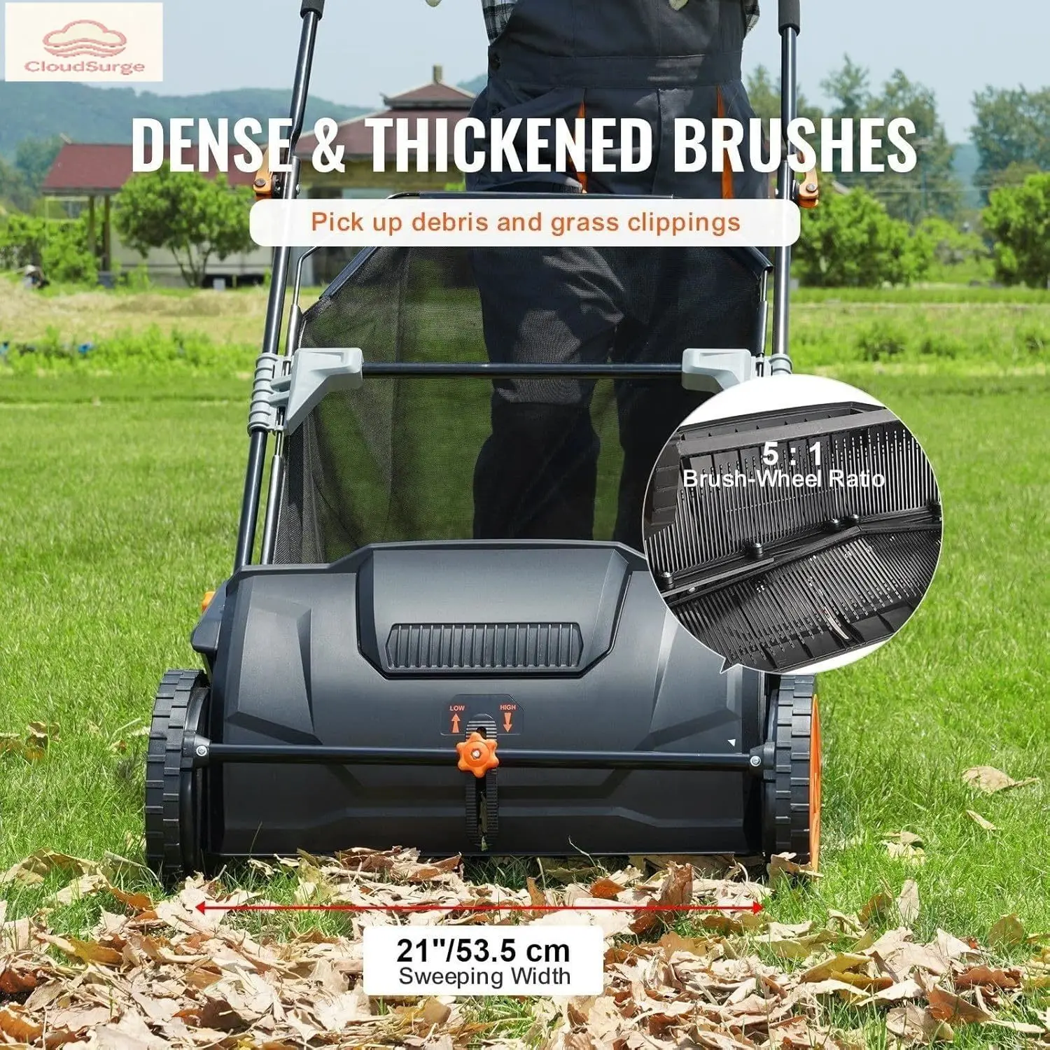 21-Inch Push Lawn S…