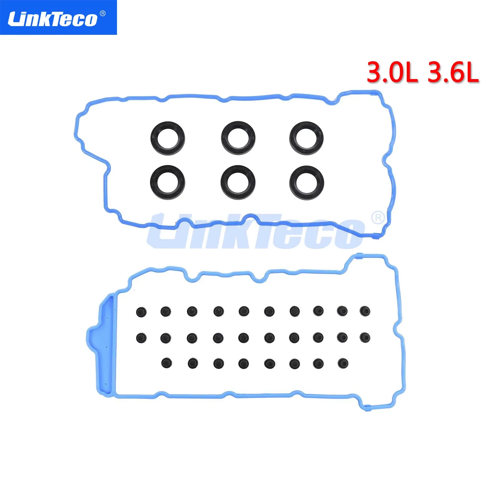 Engine Valve Cover Gasket Set 3.0 3.6 L For GM Buick Enclave Cadillac Cts Srx Sts Chevrolet Traverse Gmc Acadia Saturn Outlook