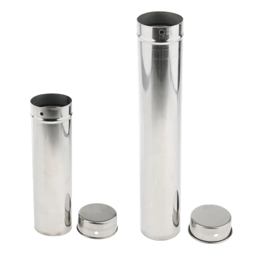 Laboratory Stainless Steel Pipette Sterilization Tube Storage Cylinder Box for Medical Research Equipment