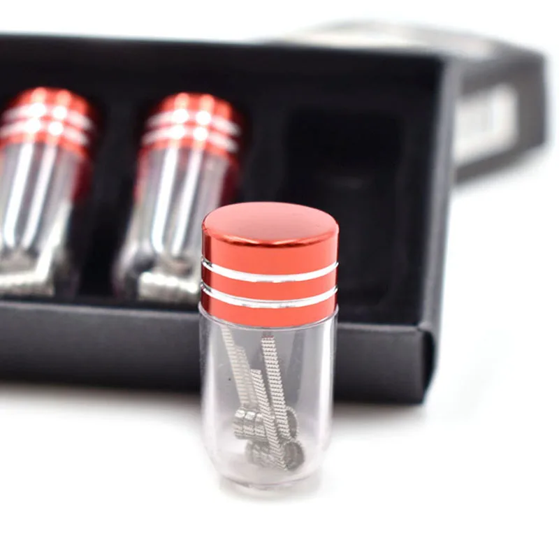 ThunderHead Creations-bobina de alambre Ni80 3/4 Core fundida Clapton SS316, bobina de 0,3 ohm para Blaze Solo RTA RDA Tauron, 10 unids/lote/caja (2 piezas/tubo)