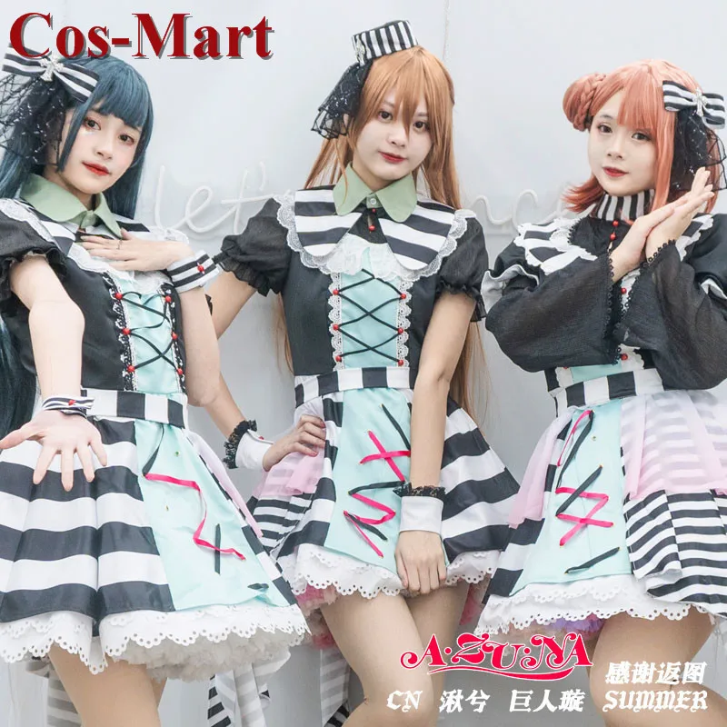 Cos-Mart Lovelive AZUNA Osaka Shizuku/Uehara Ayumu/Yuki Setsuna Cosplay Costume Uniform Dress Activity Party Role Play Clothing