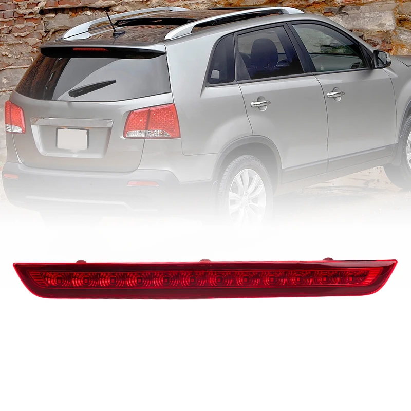 

Red Rear LED 3rd Third Brake Light High Mounted Tail Light Stop Light For Kia Sorento 2009 2010 2011 2012 2013 2014 927502P000