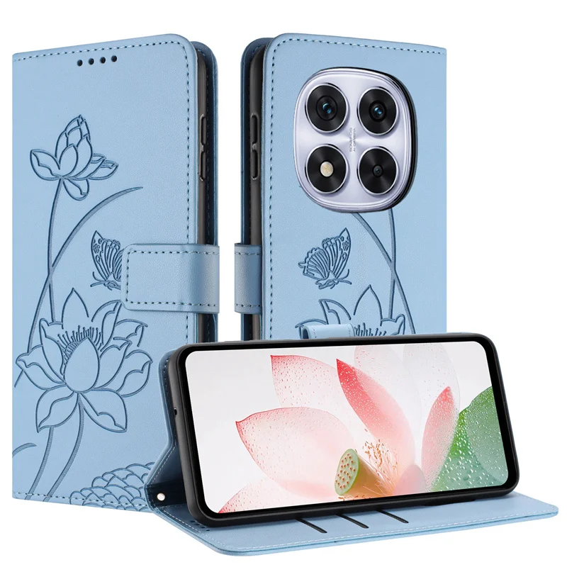 ل Redmi 15C حالات ل فوندا Xiaomi Redmi ملاحظة 15 نوت 14 13 12 11 برو زائد 15C محفظة جلدية غطاء الوجه زهرة القط جراب هاتف