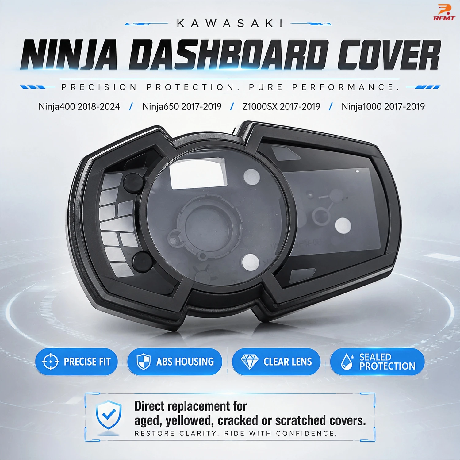 カワサキ-ニンジャ-400-650-1000-z1000sx-2017-2024用-モーターサイクル-スピードメーター-タコメーター-オドメーター-ゲージ-カバー-ハウジング-ケース-アクセサリー