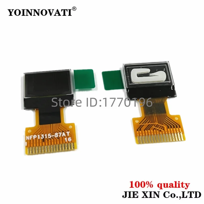 0.42 Inch OLED LCD Display Module SSD1315 72x40 Resolution Monochrome White Screen IIC/SPI Interface 16-Pin Solder Pads