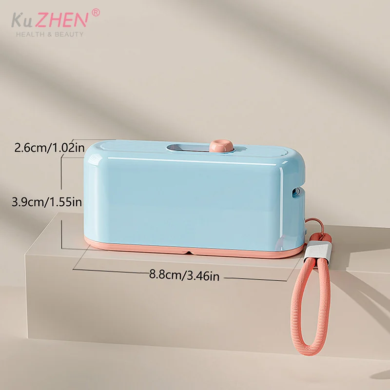 50/100Pc Floss Dispenser Automatische Uitwerpbare Floss Organizer Mondverzorging Press-on Wegwerp Flossen Sticks Hervulbare Opbergdoos