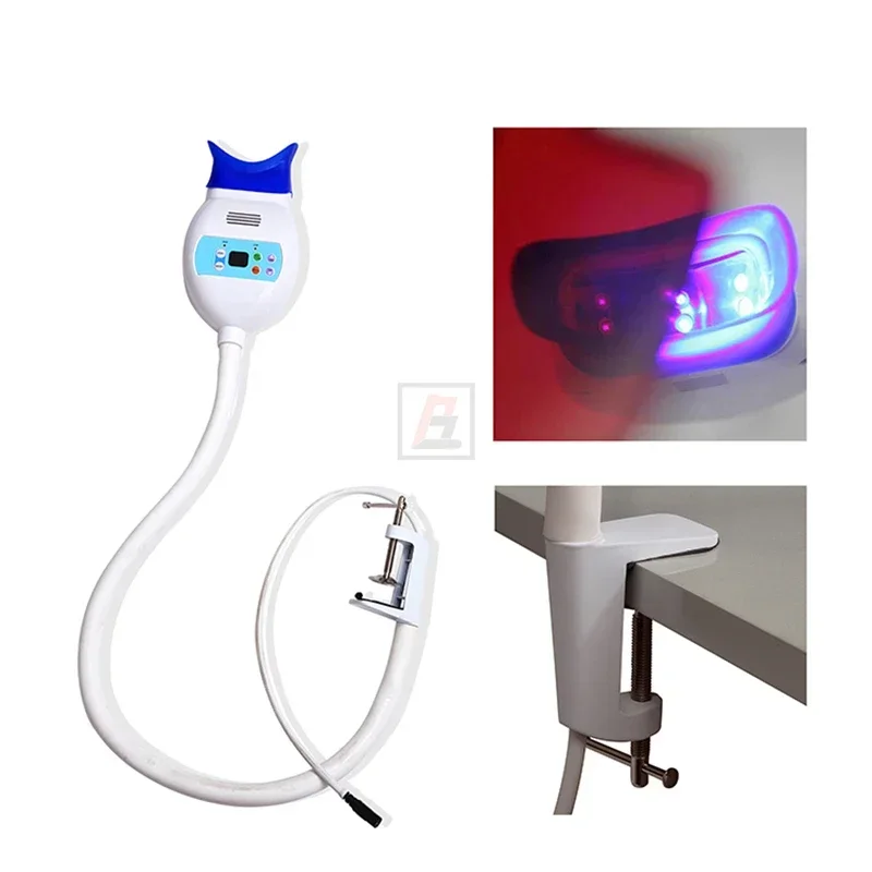 Dental Cold Light Lamp 3 Color Teeth Whitening Machine Bleaching Accelerator Device LED Light Dentistry Tool