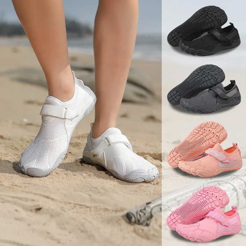 

Аква-обувь для женщин и мужчин, обувь для воды босиком, противоскользящая, быстросохнущая, уличная, пляжная, прогулочная обувь для плавания, кроссовки унисекс