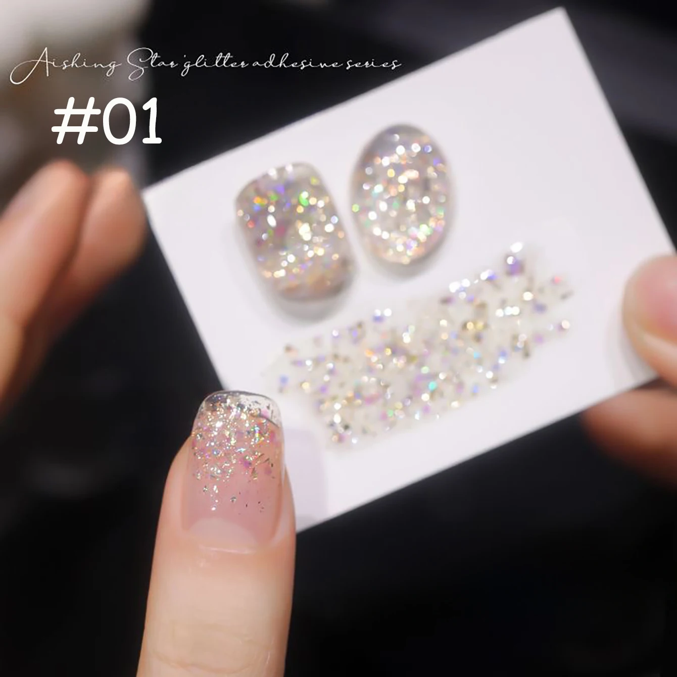 WS 10ML 1-8Pcs Pink Glitter Fluorescent Reflective Nail Gel Polish Flash Effect Neon Semi Permanent UV LED Gel Nail Art Manicure