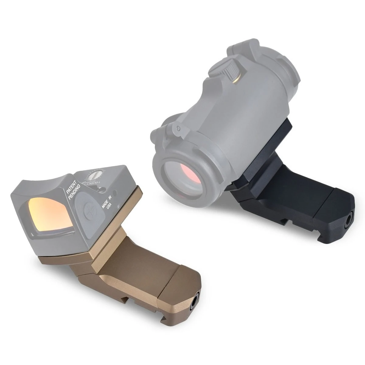 

Тактический ARIS 45 ° Офсетное крепление для прицелов Aimpoint T1 T2, кронштейн для увеличения высоты, 20-мм рельс, быстросъемное крепление UNITY Fast Riser Mount