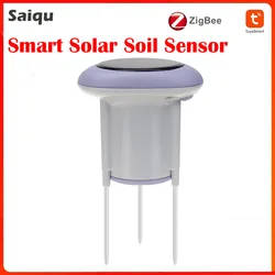 Tuya Smart Zigbee High Quality Garden Flowers Sensor Plants Temperature &Humidity Detector Soil Moisture Sensor