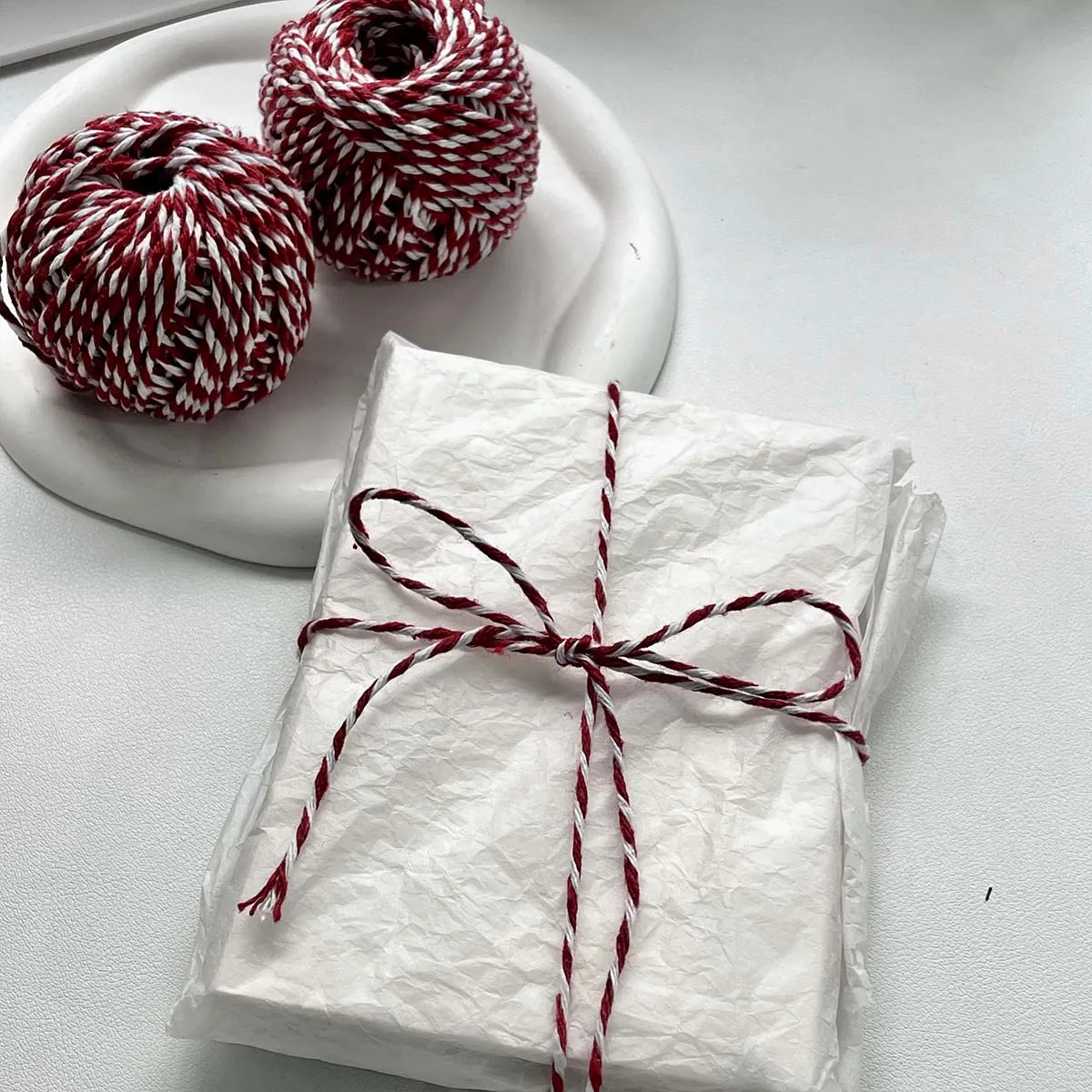 Рисунок 3 - 50 м двухцветная хлопковая пеньковая