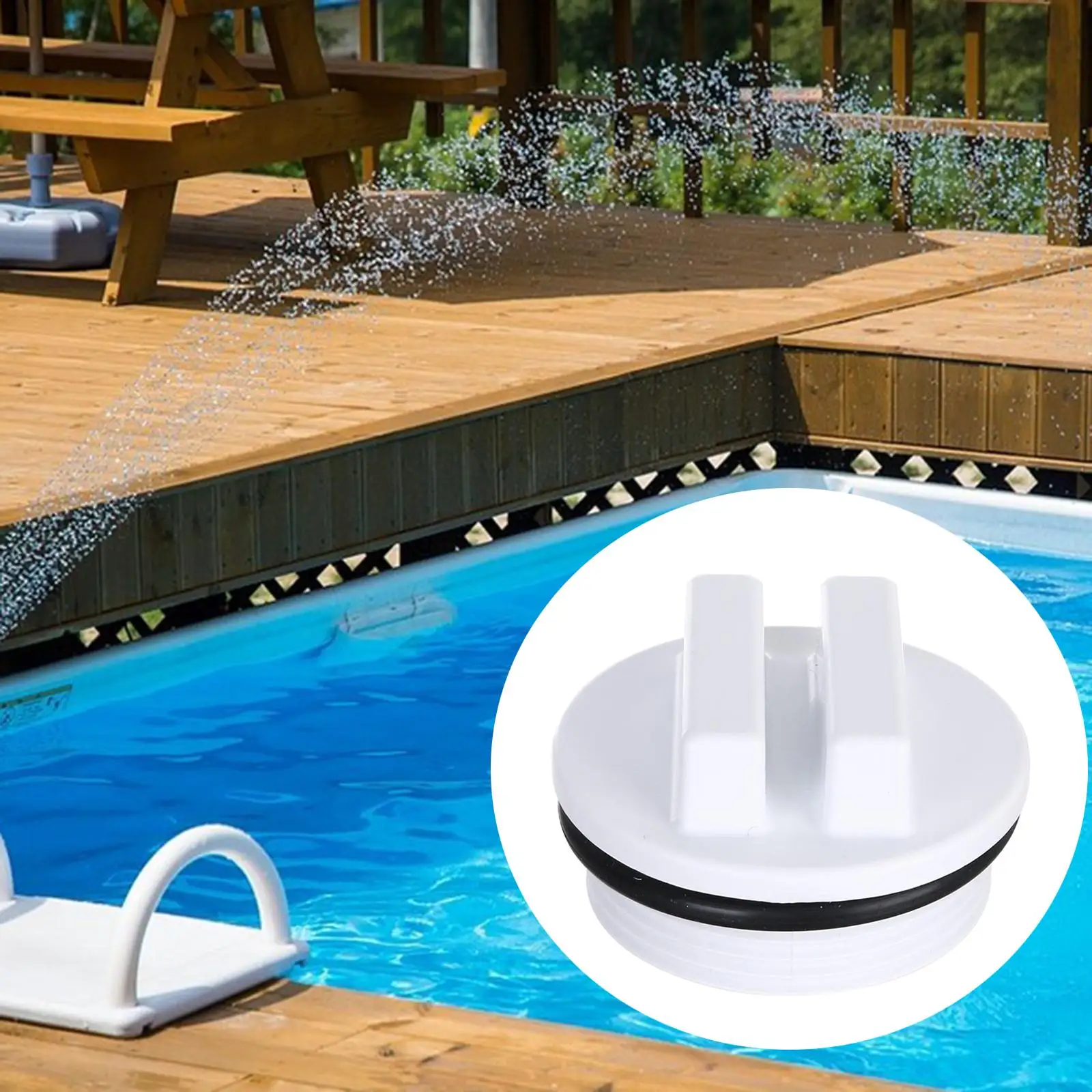 1.5'' Thread Pool Winterizing Plug Drain for Swimming Pool Fittings