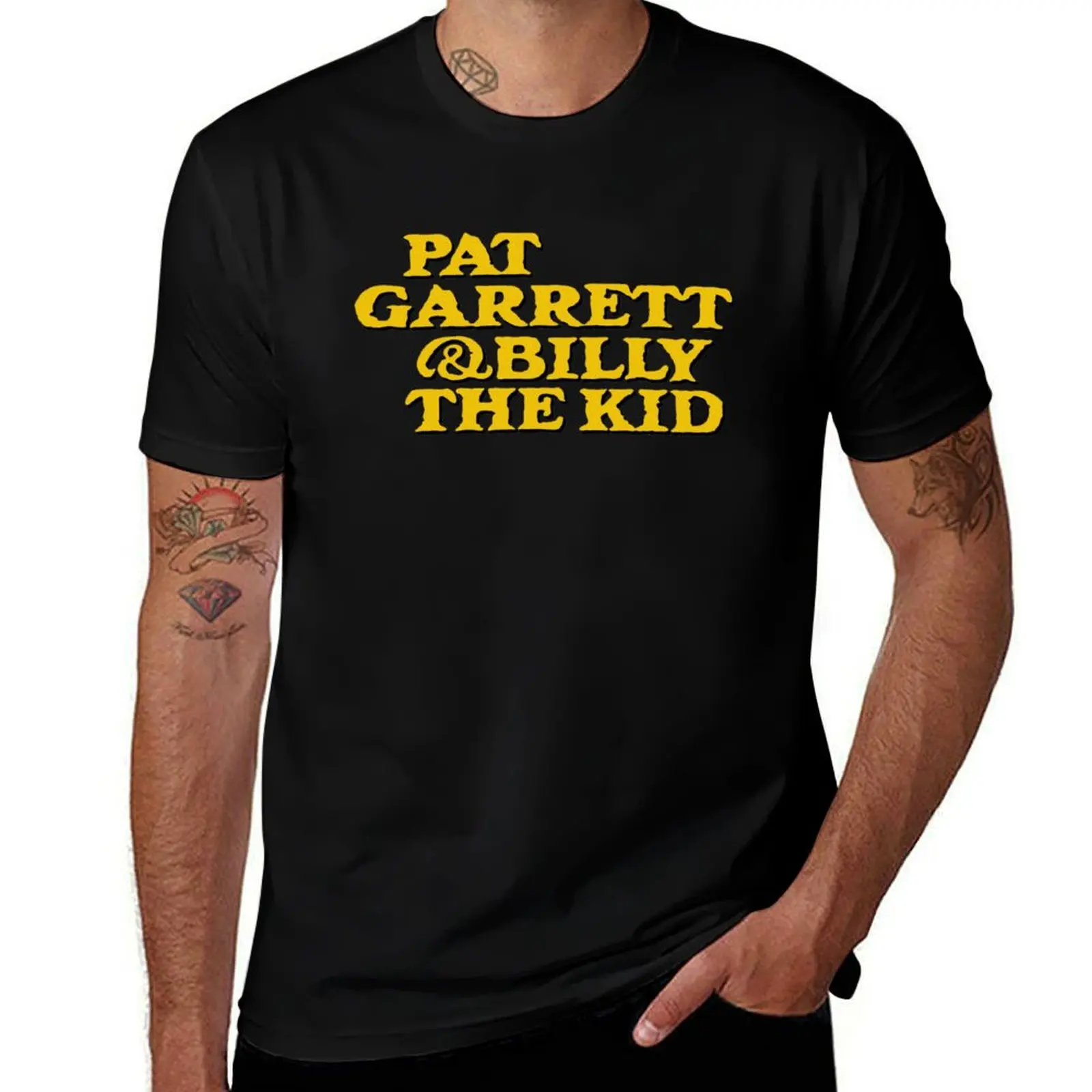 Pat Garrett & Billy the Kid T-Shirt Blouse cute tops custom shirt plain white t shirts men