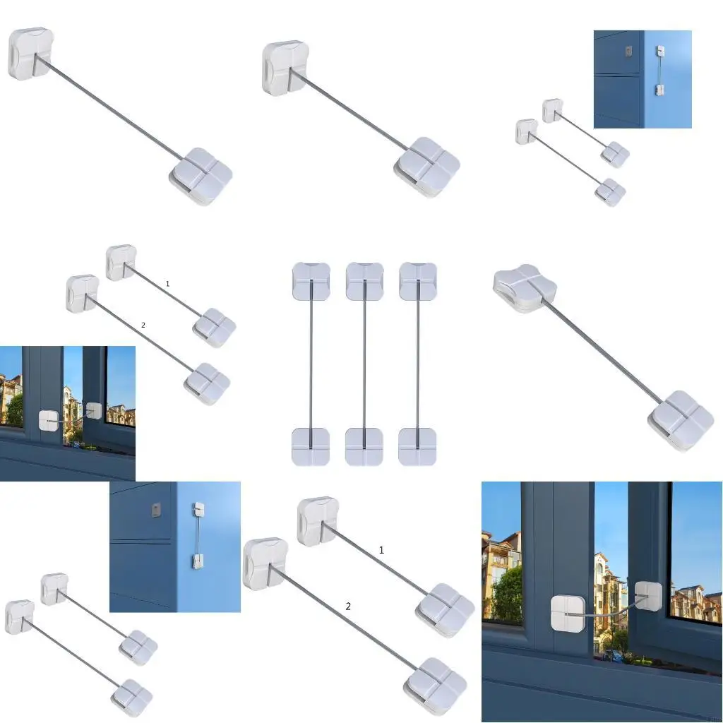 

Безопасность детей Замок Холодильник Открытый защитный замок ящика Детское доказательство L8RB